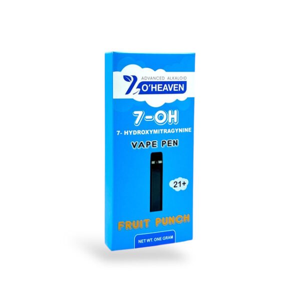 7 O'Heaven 7-OH Kratom Vape Pen Fruit Punch