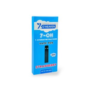 7 O'Heaven 7-OH Kratom Vape Pen Strawberry